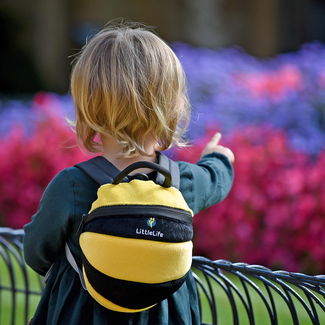Bee Toddler Backpack with Rein