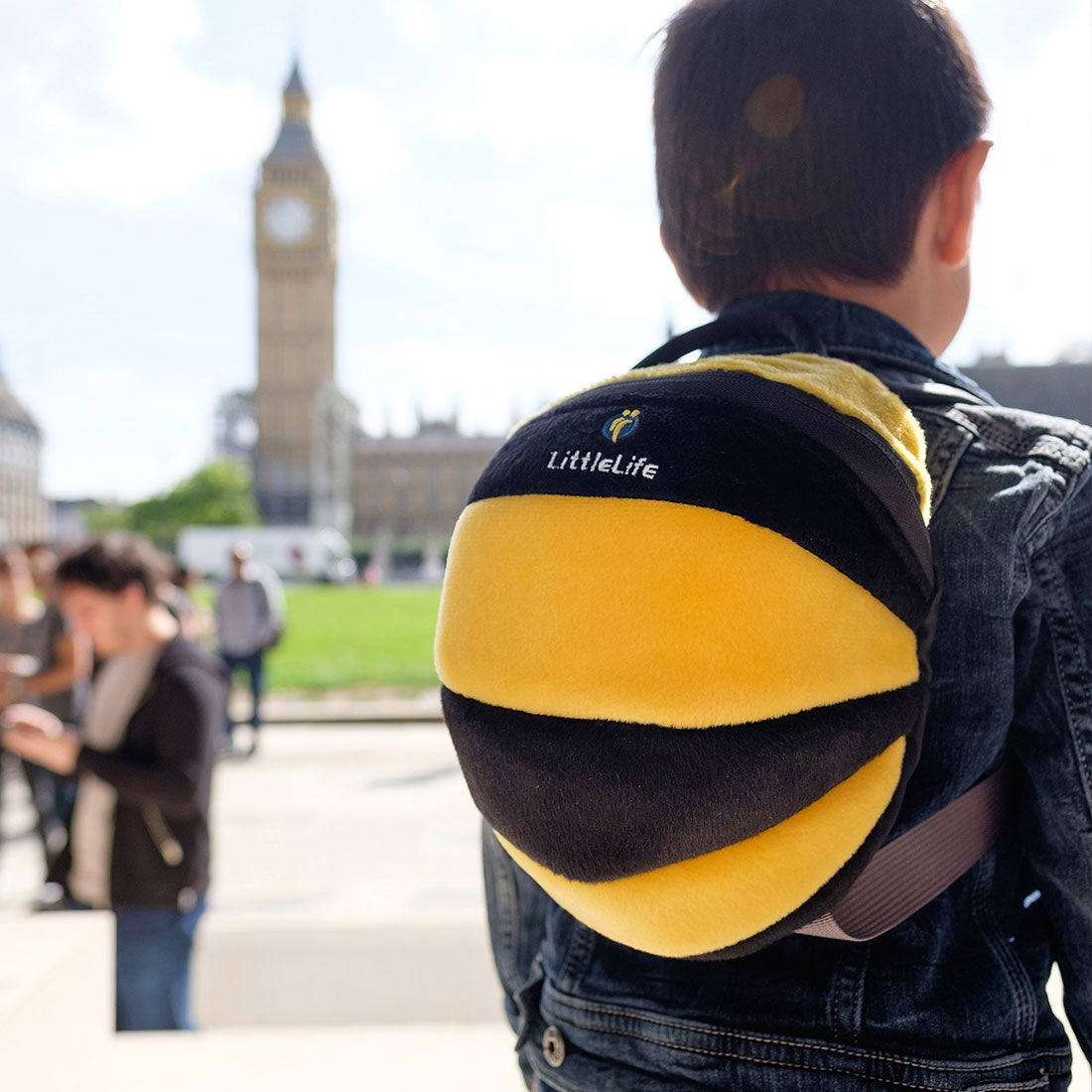 Bee Toddler Backpack with Rein