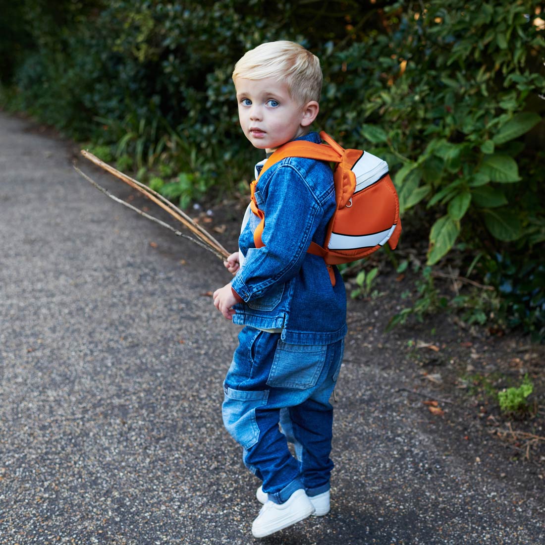 Clownfish Toddler Backpack with Rein