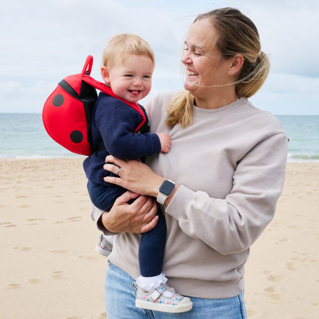 Ladybird Toddler Backpack with Rein