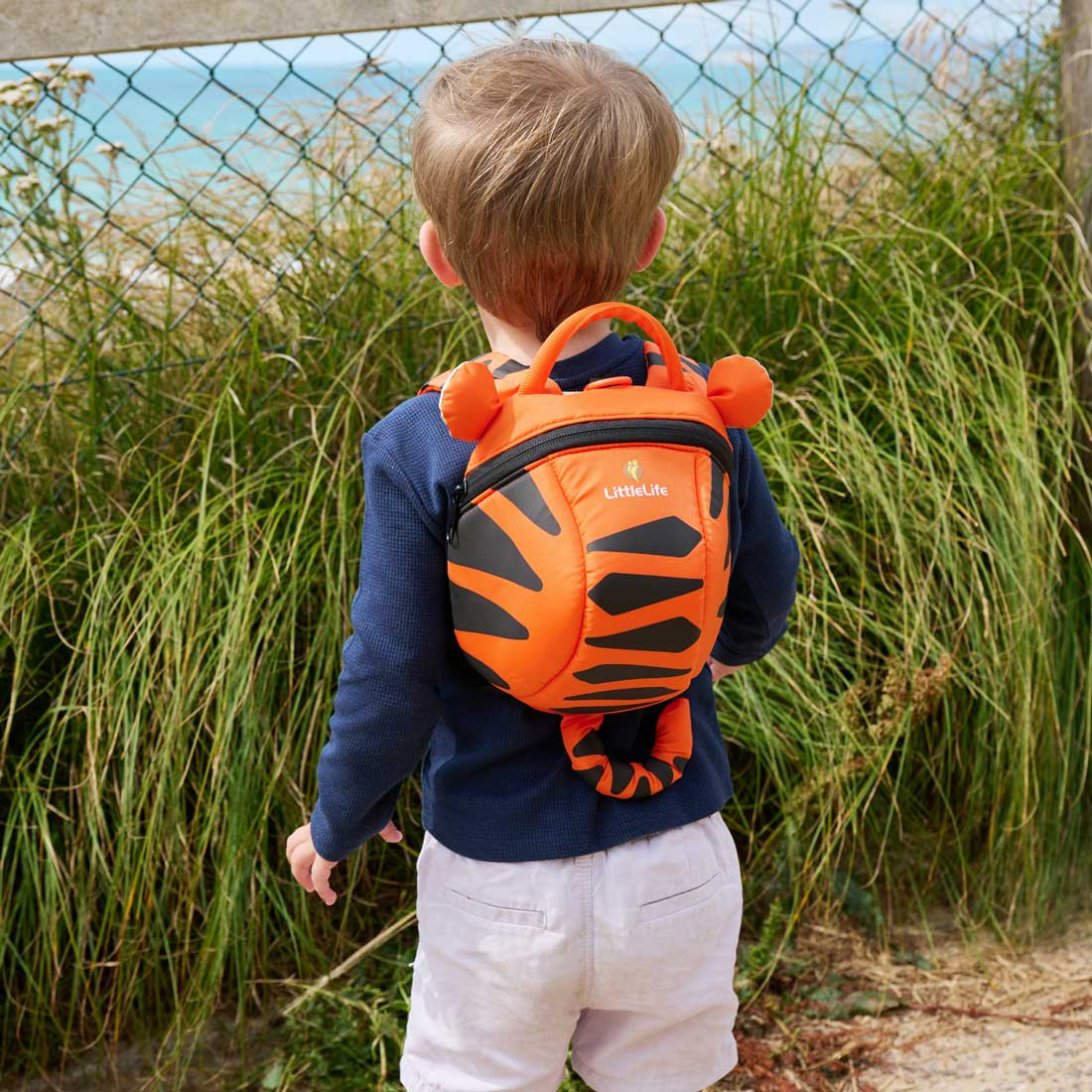 Tiger Toddler Backpack with Rein