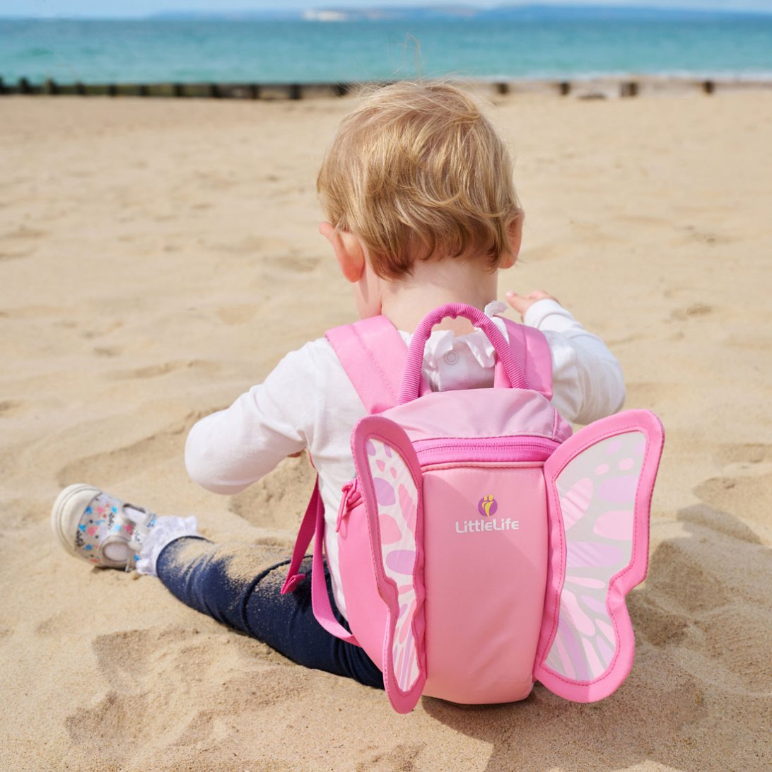 Butterfly Toddler Backpack with Rein