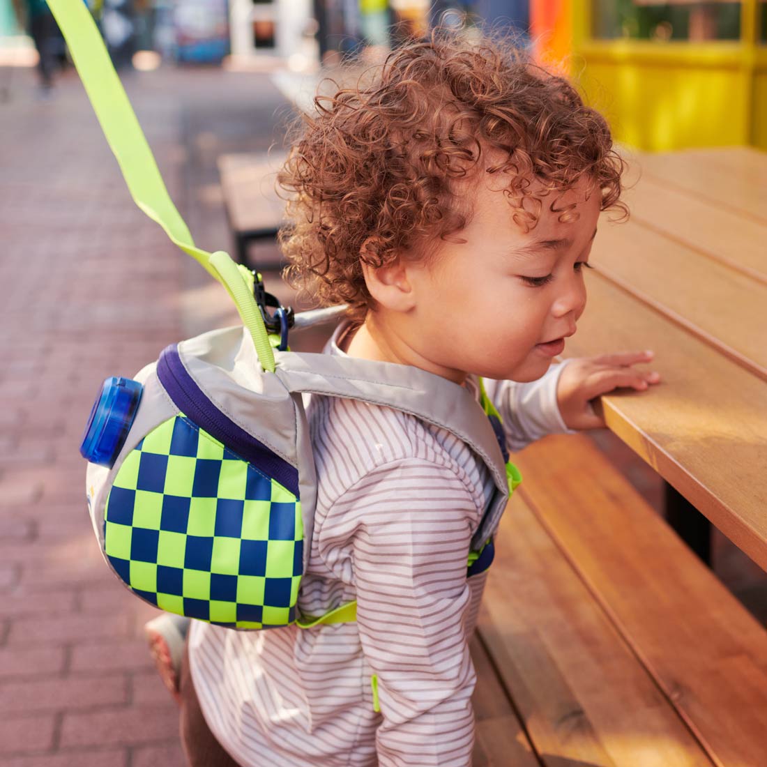 Police Car Toddler Backpack with Rein