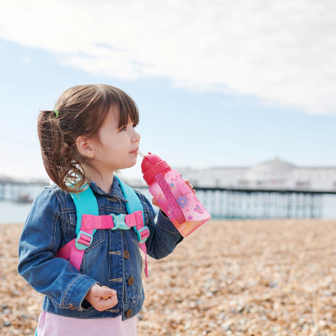 Butterfly Kids Water Bottle
