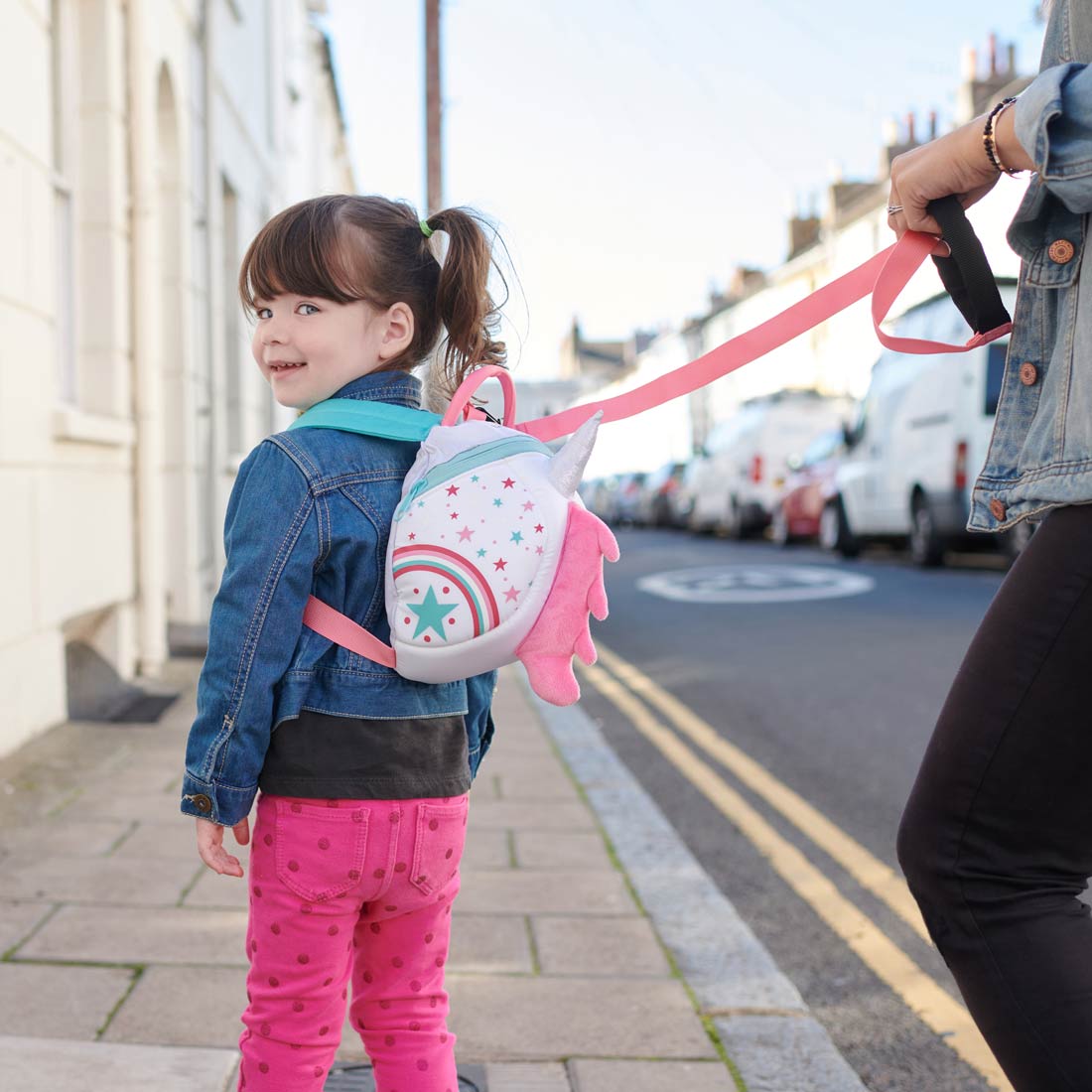 Unicorn Toddler Backpack with Rein