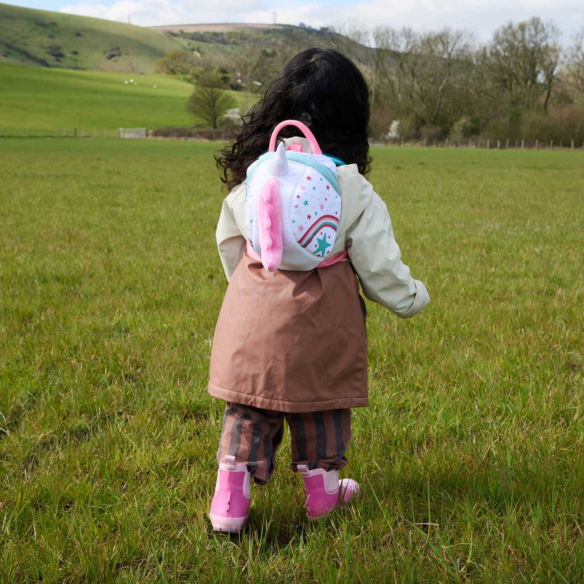 Unicorn Toddler Backpack with Rein