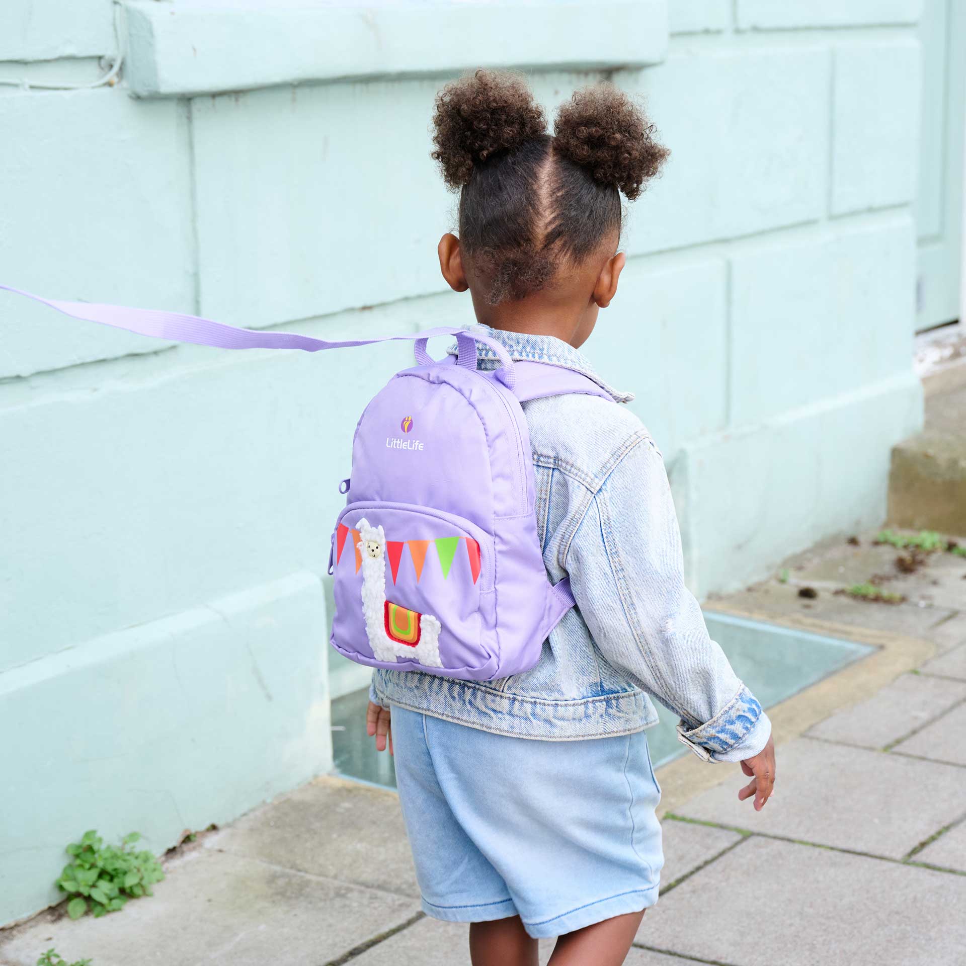 Llama Toddler Backpack with Rein