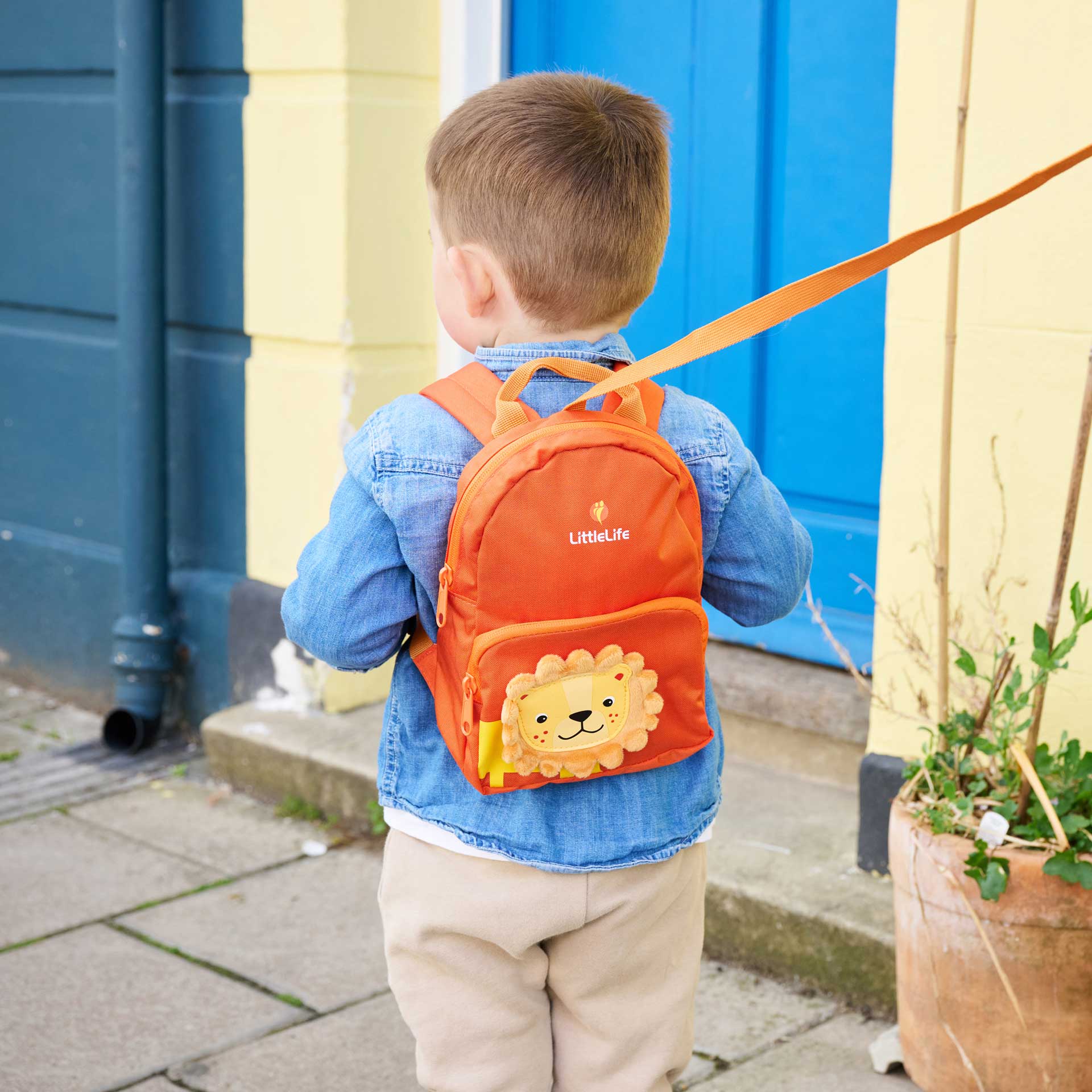 Lion Toddler Backpack with Rein