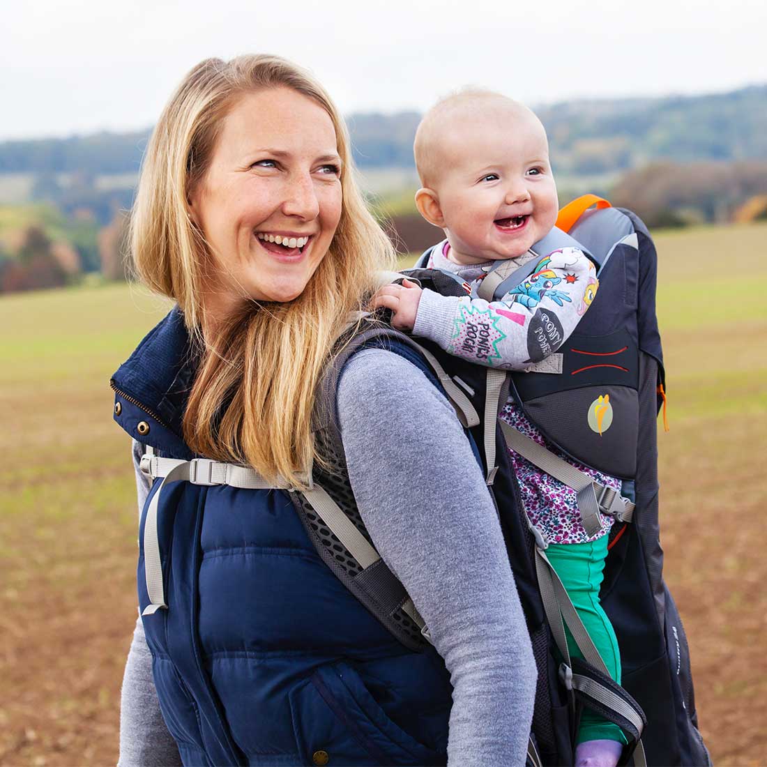Cross Country S4 Child Carrier (Grey)