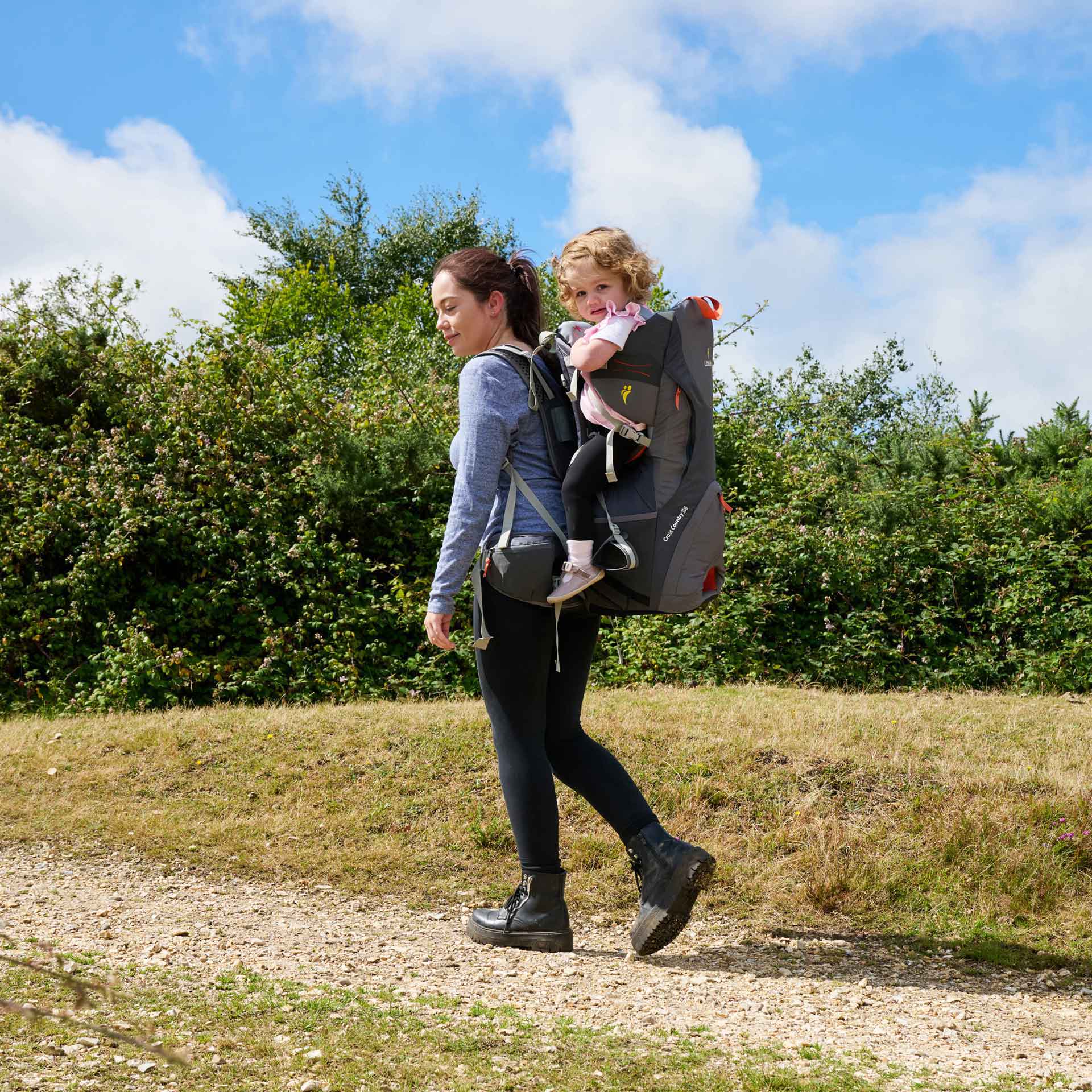 Cross Country S4 Child Carrier (Grey)