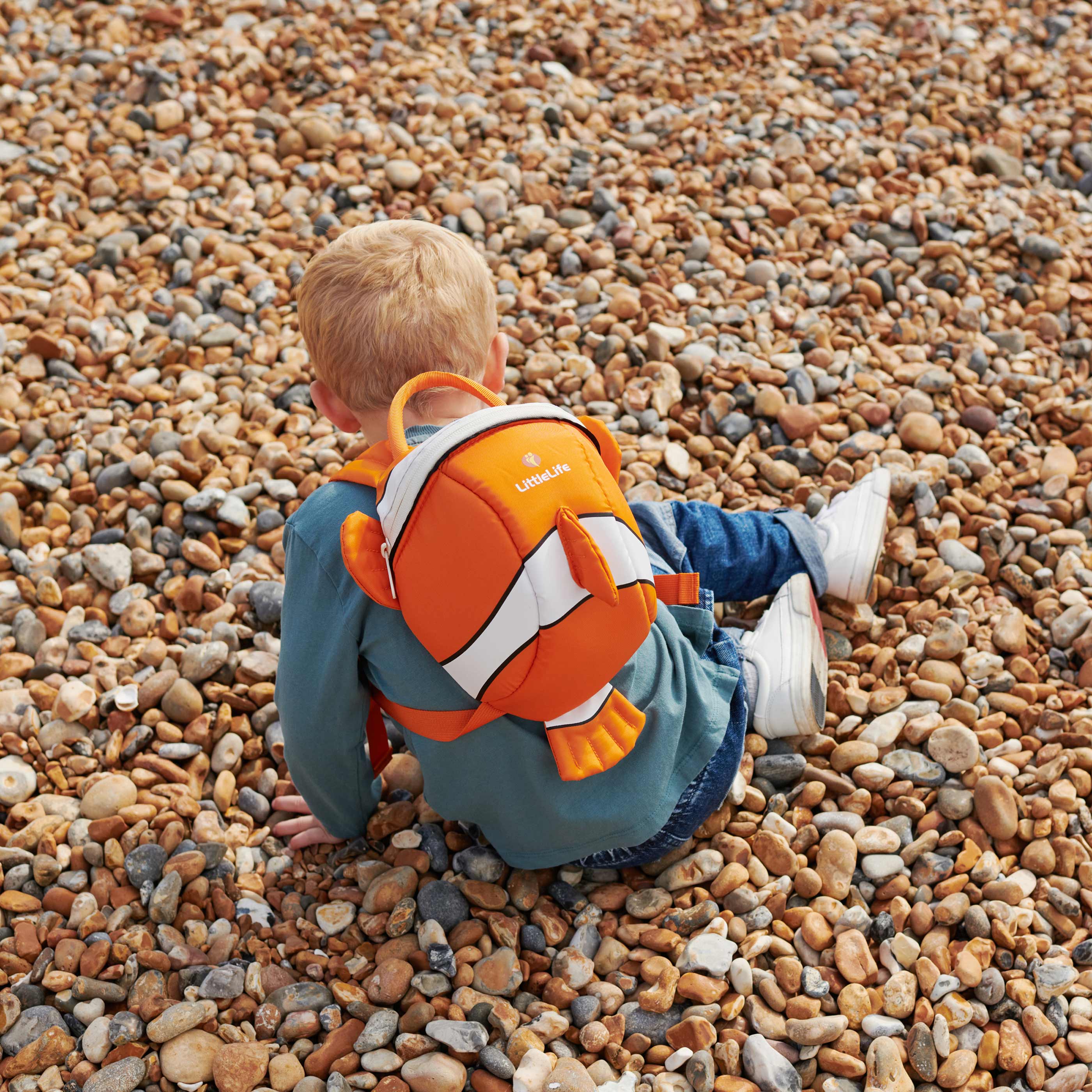 Clownfish Toddler Backpack with Rein