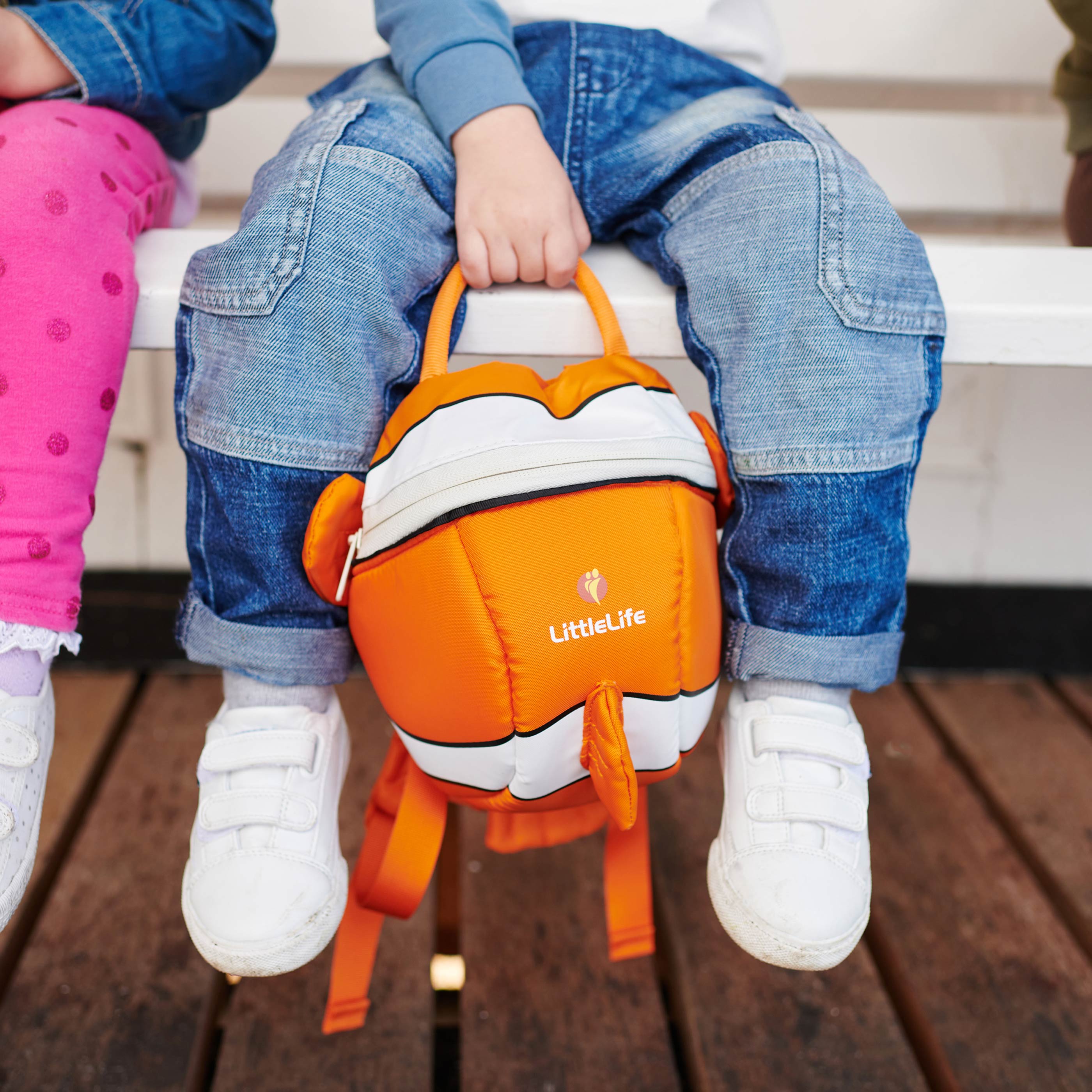 Clownfish Toddler Backpack with Rein
