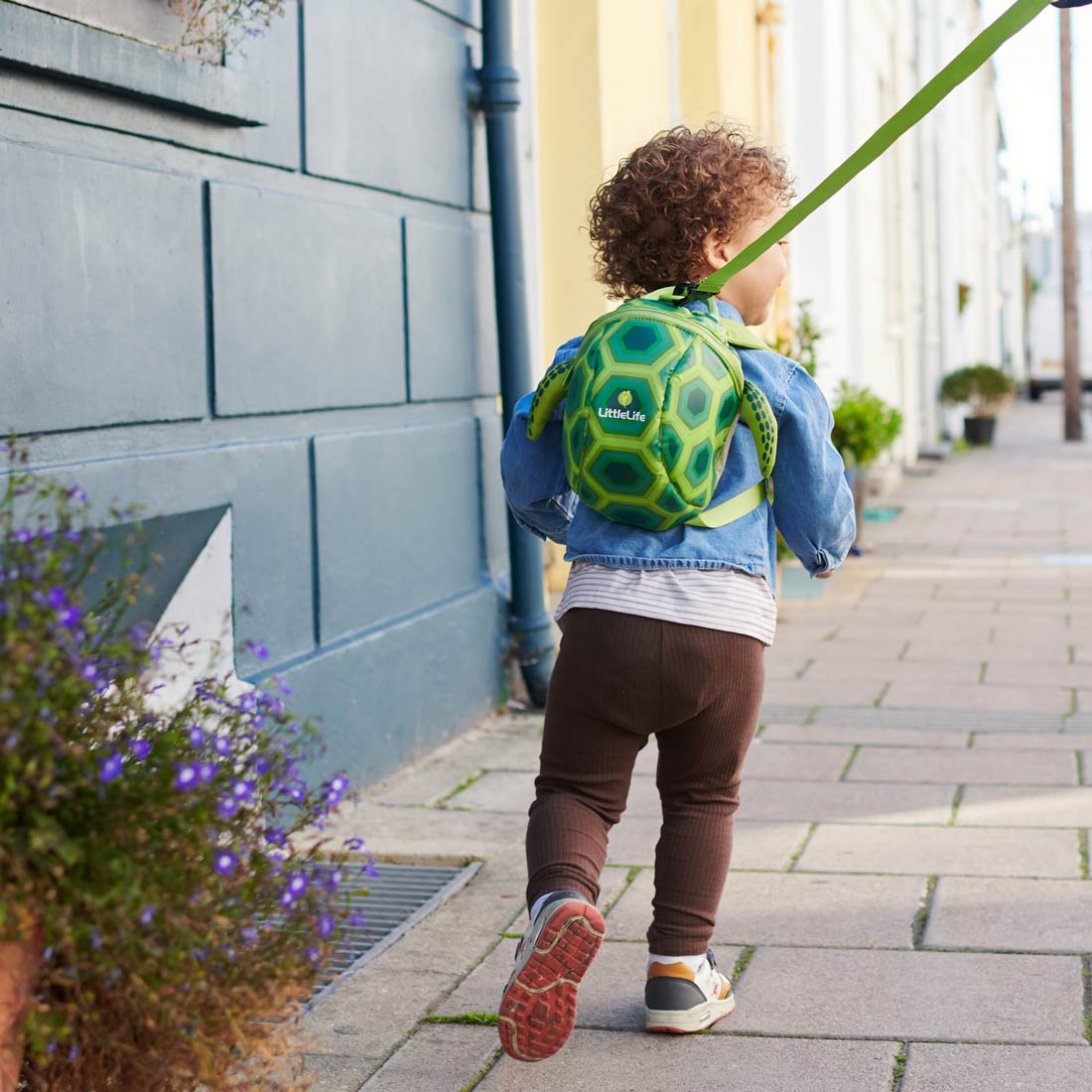 Turtle Toddler Backpack with Rein