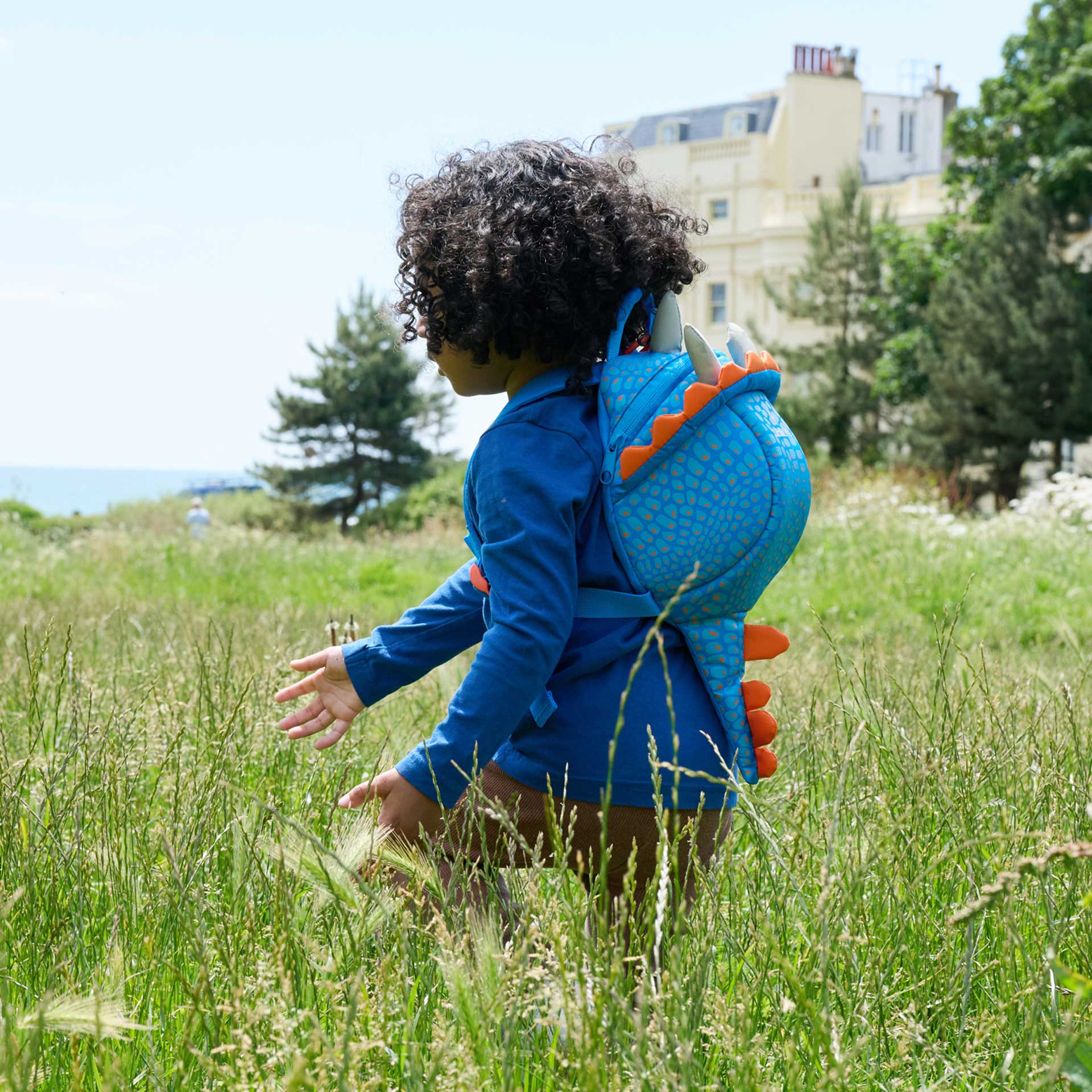 Triceratops Toddler Backpack with Rein