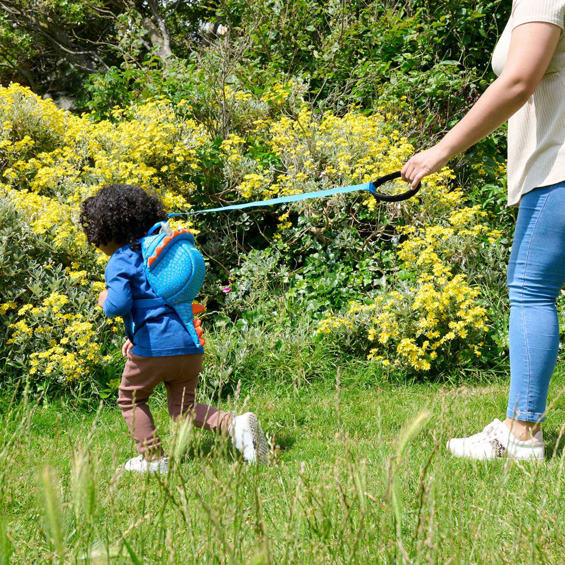 Triceratops Toddler Backpack with Rein