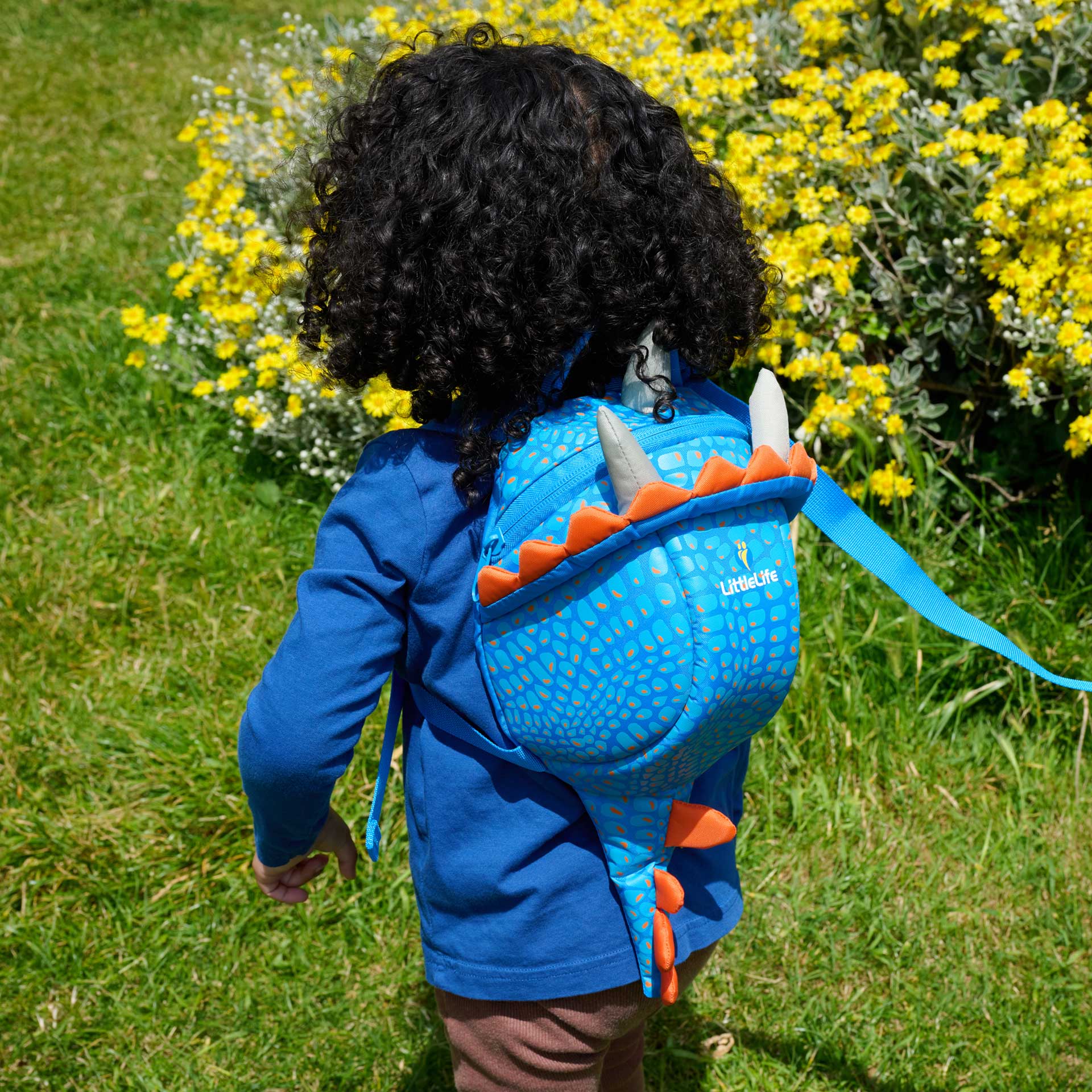 Triceratops Toddler Backpack with Rein