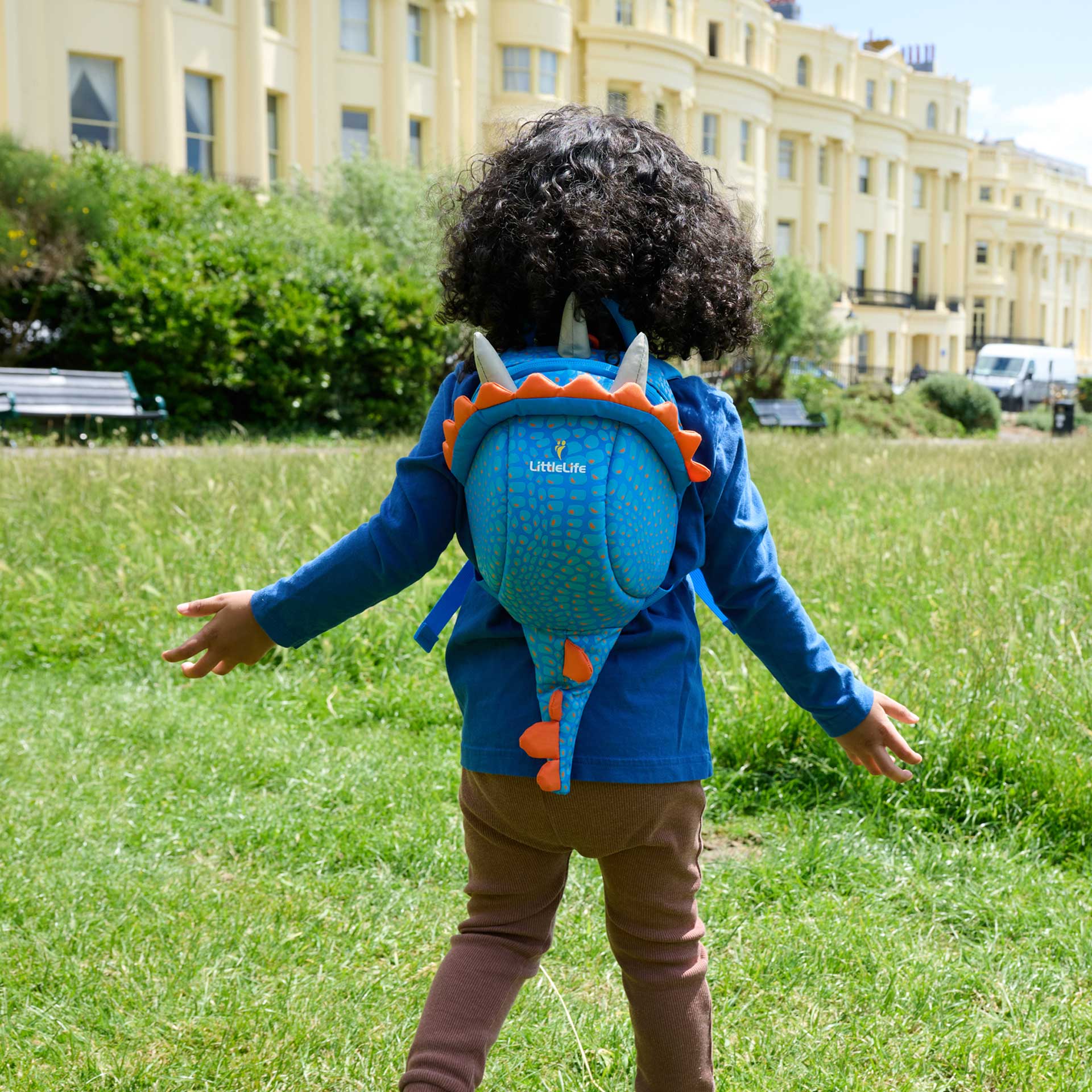 Triceratops Toddler Backpack with Rein