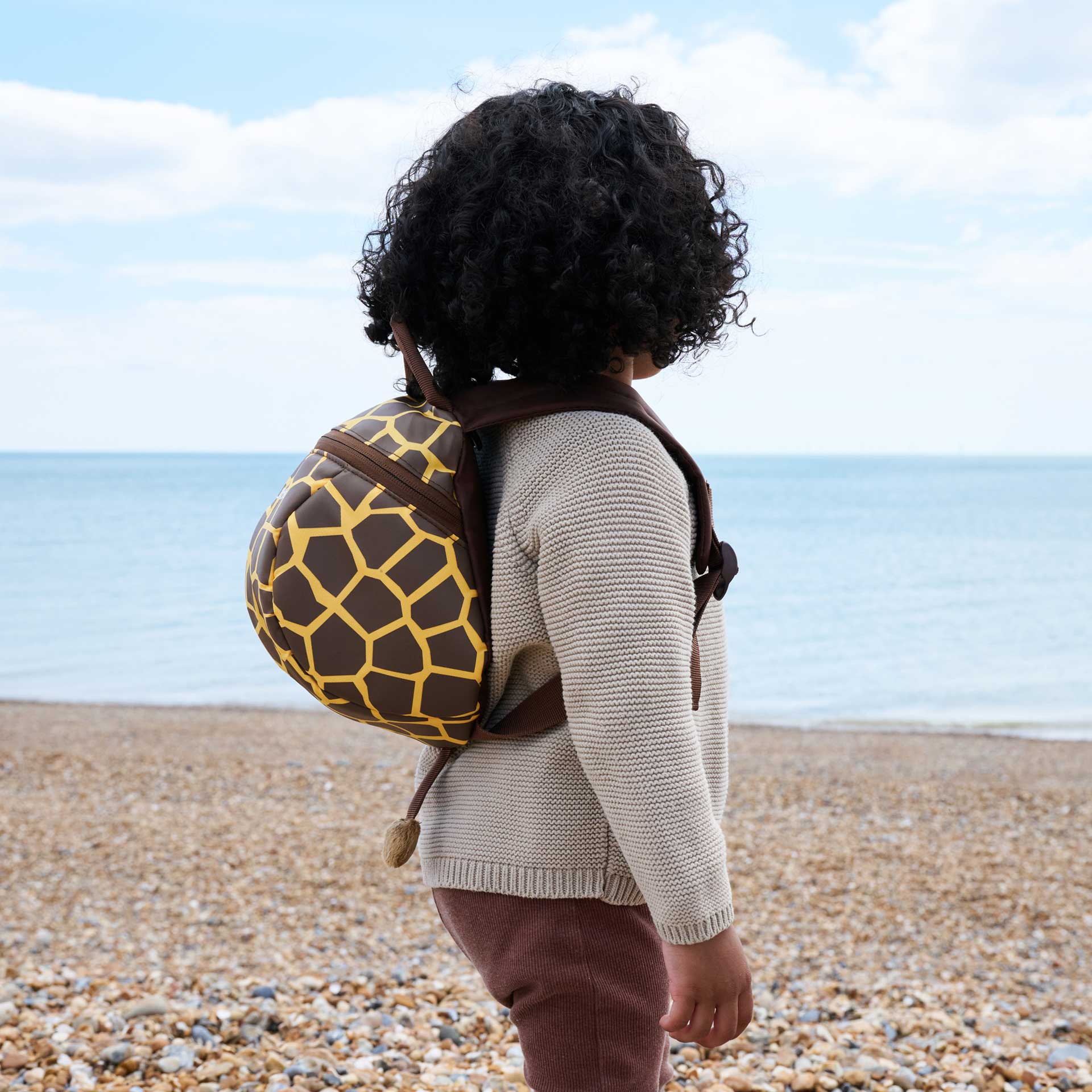 Giraffe Toddler Backpack with Rein