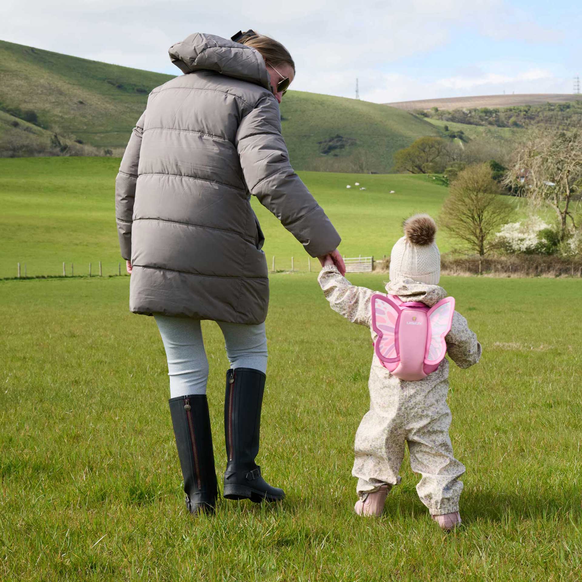 Butterfly Toddler Backpack with Rein
