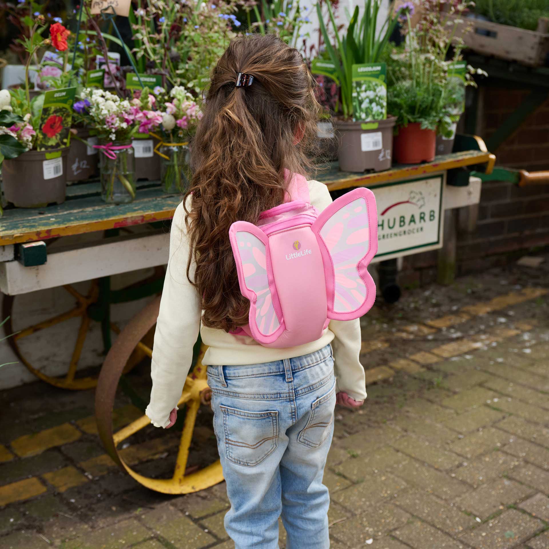 Butterfly Toddler Backpack with Rein