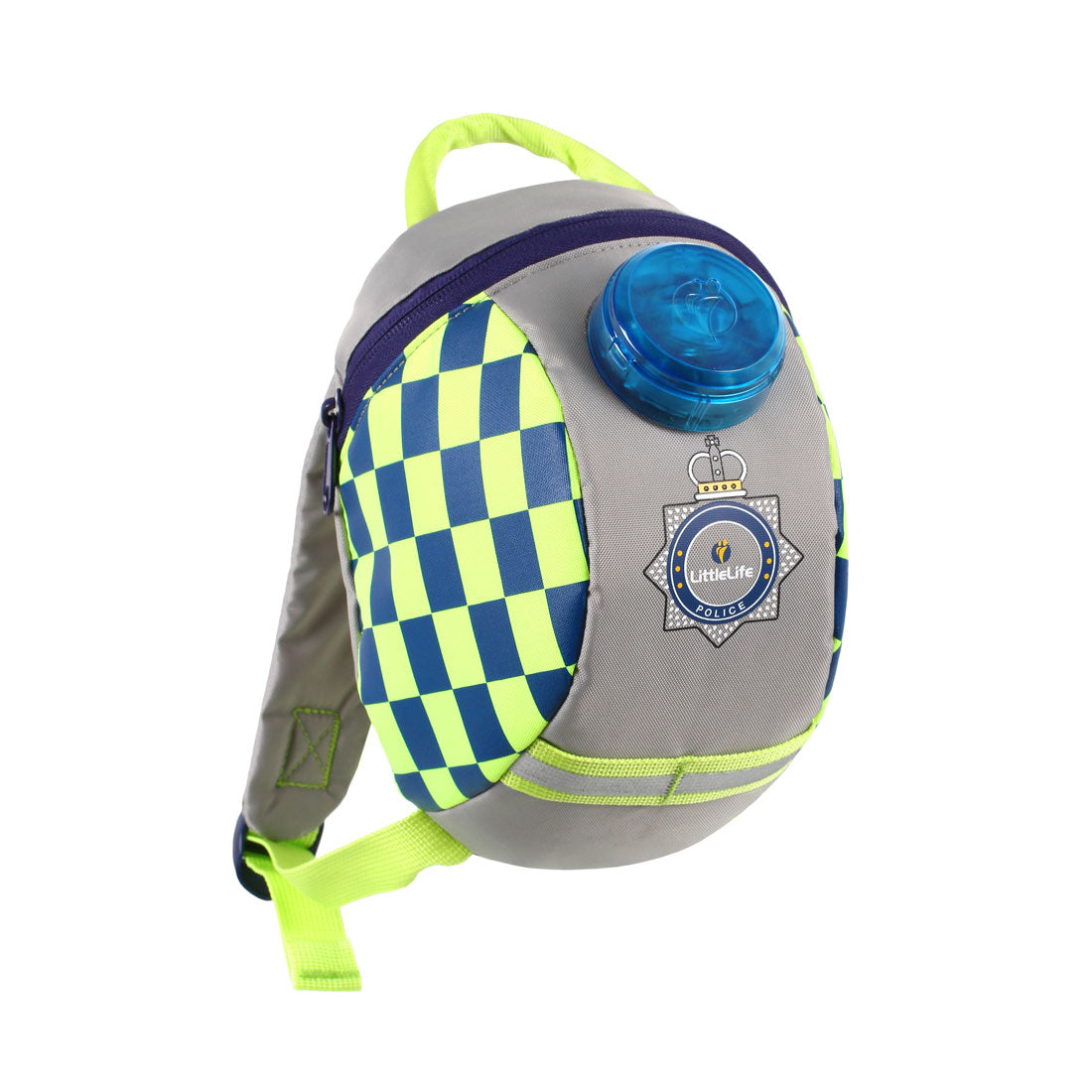 Police Car Toddler Backpack with Rein