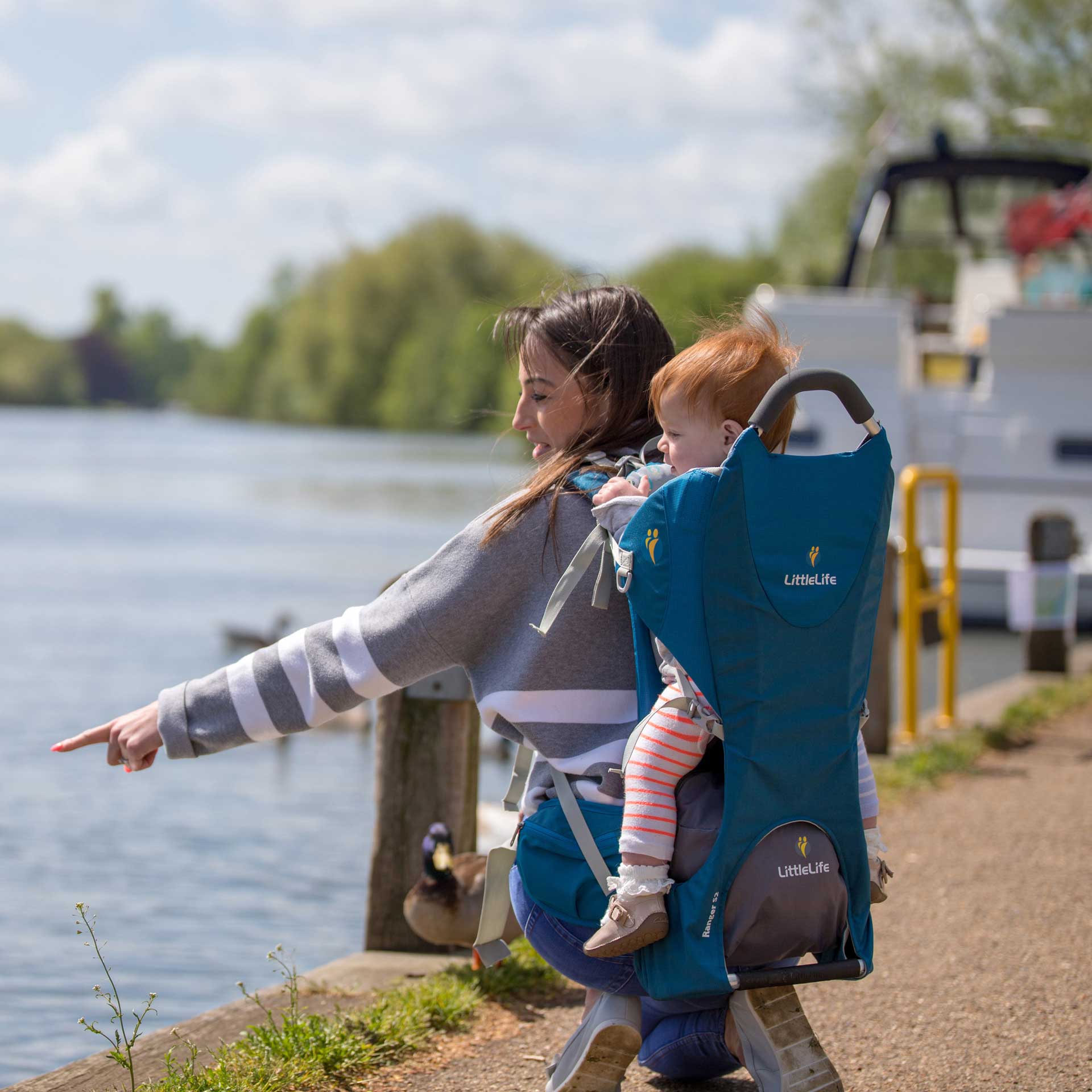 Ranger S2 Child Carrier - variant[Blue]