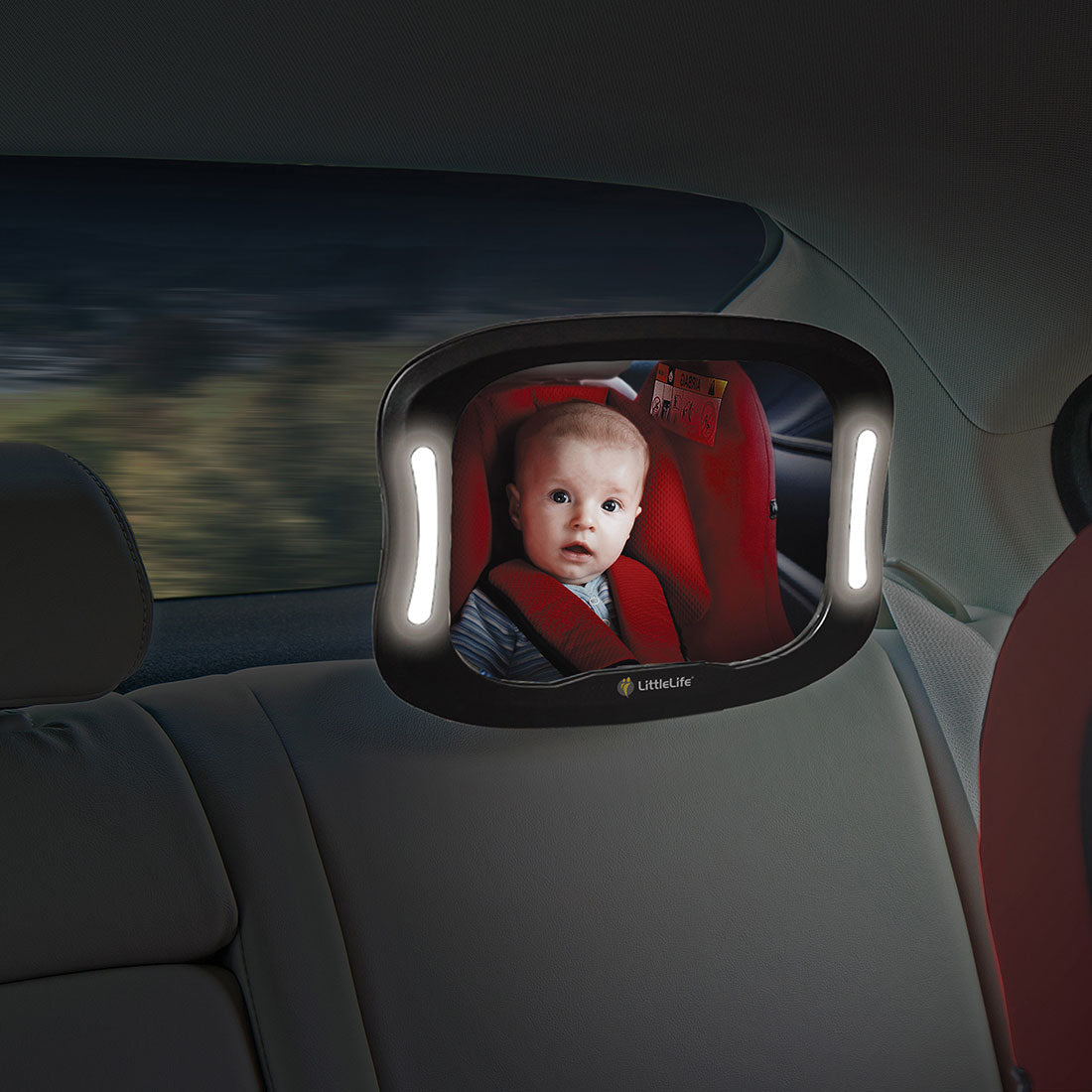 Baby Car Mirror with Light