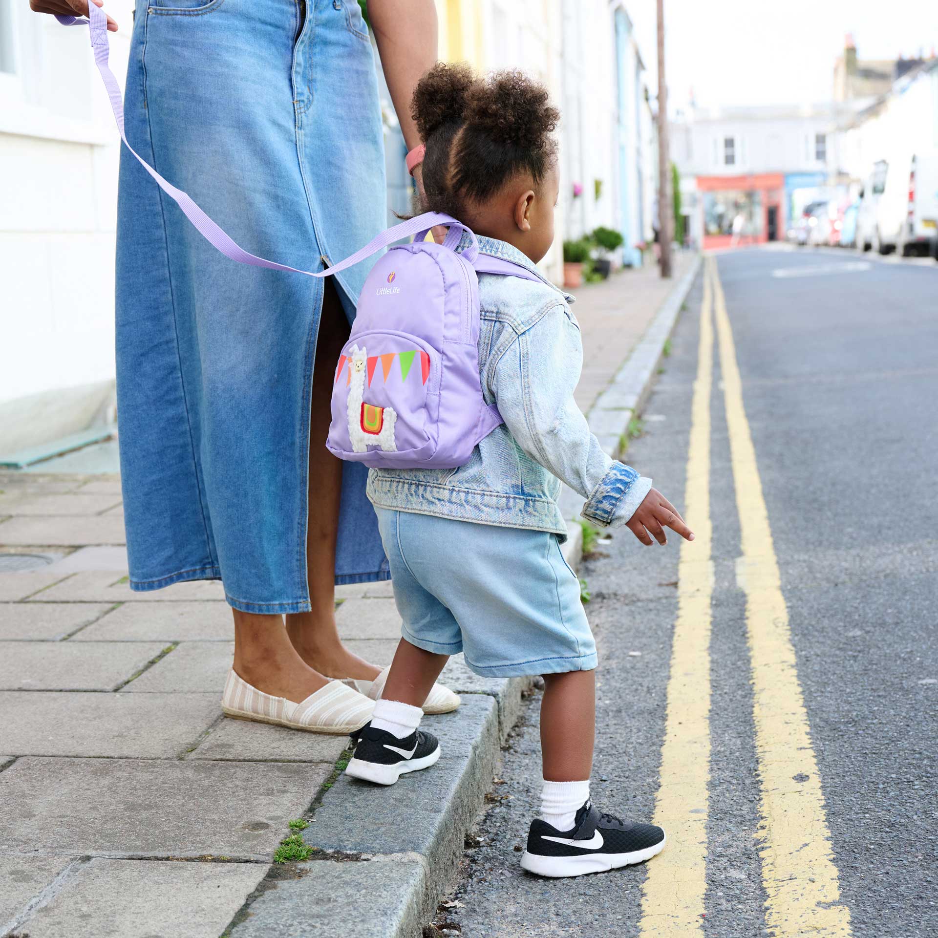 Llama Toddler Backpack with Rein